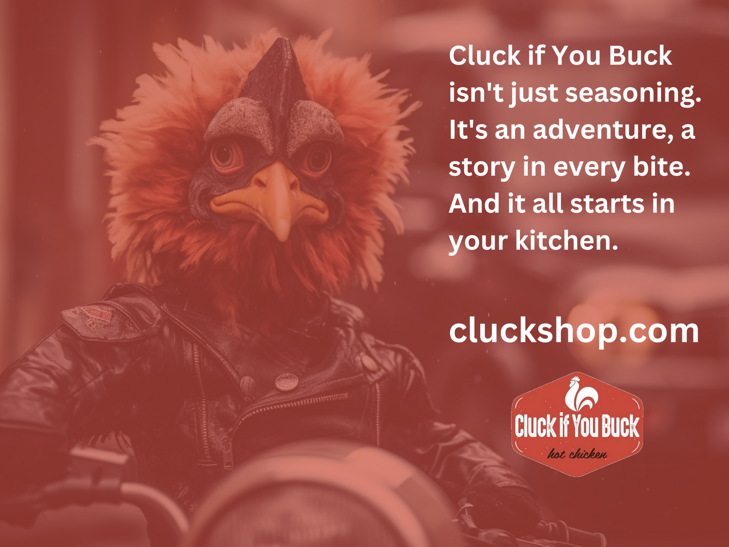 Cluck If You Buck - Nashville Hot - Sweet Heat Sea Salt - 12 Pack - Restaurant Bundle